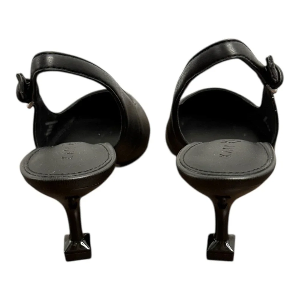 Katy Perry The Oceanview Slingback Heels‎ Softy Nappa Black 9 NIB
